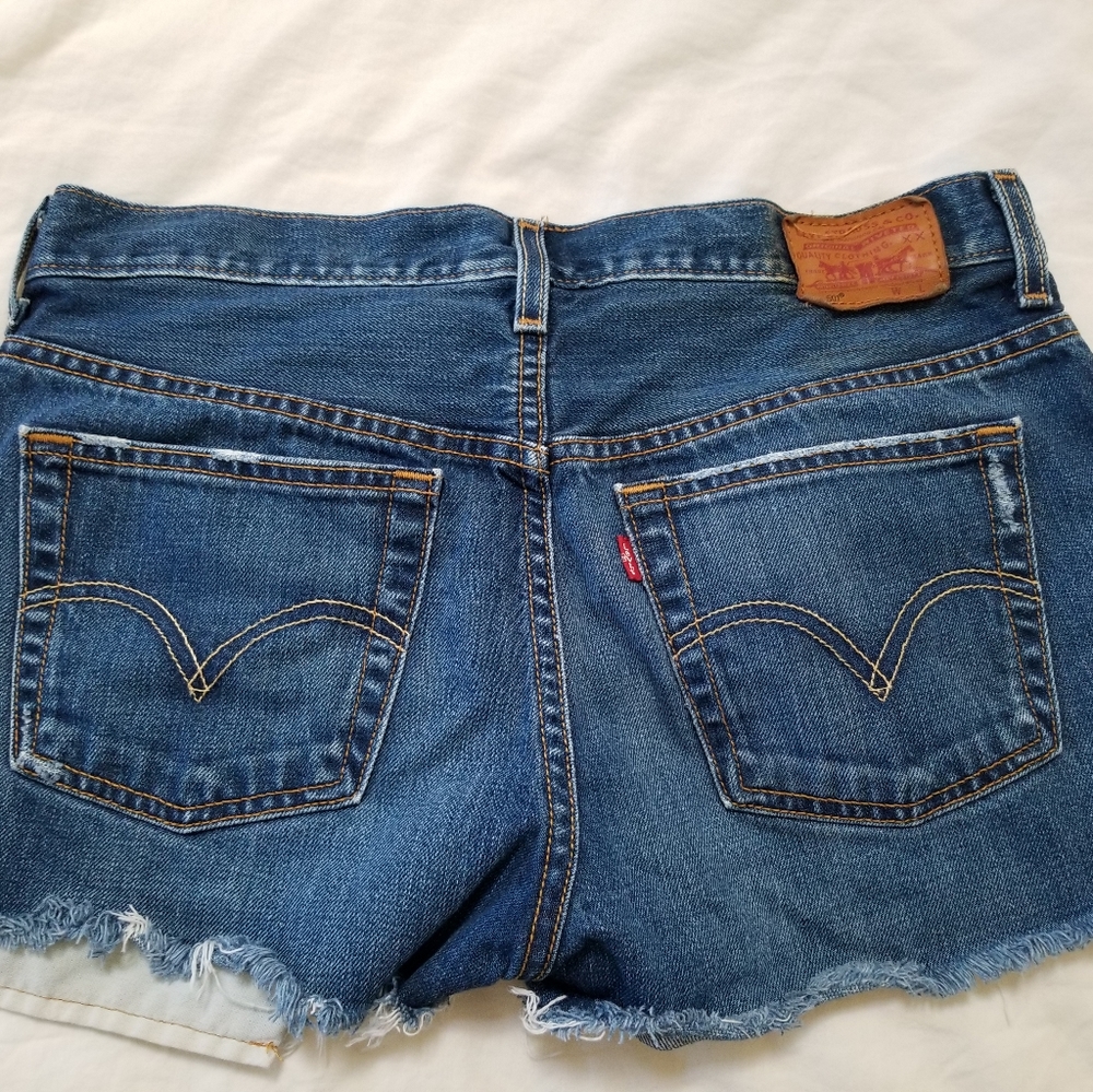 Button Fly Levi's Shorts